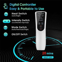 Système de thérapie par compression Air Recoveri, bottes de récupération sportive, pompe DVT, appareil de physiothérapie, six modes, trois forces, massage des jambes