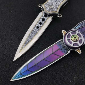Couteau de poche pour femme, design moderne, économique, multicolore, petits couteaux colorés - Product Image 3