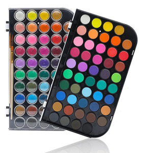 <span class=keywords><strong>Palette</strong></span> de peinture à l'<span class=keywords><strong>aquarelle</strong></span> solide, 12 godets carrés vibrants, ensemble d'<span class=keywords><strong>aquarelle</strong></span> résistant à la lumière pour débutants, étudiants, fournitures de dessin en extérieur - Product Image 4