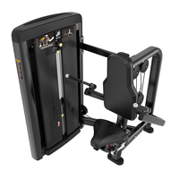 Machine à dips assis Brightway pour usage commercial, équipement d'entraînement de force des triceps pour salle de sport professionnelle