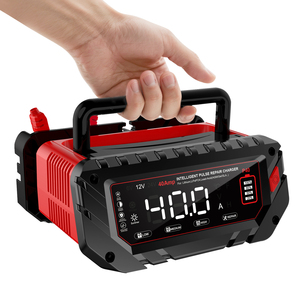 NUOVISSIMO Caricabatterie per Auto Elettriche HTRC P40 40A <span class=keywords><strong>6V</strong></span> <span class=keywords><strong>12V</strong></span> 24V LiFePO4 e Piombo-Acido per Moto e Scooter Elettrici - Product Image 2