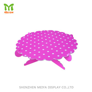 誕生日の結婚式のイベントのための高品質の段ボールケーキトレイフェスティバルカップケーキスタンドペーパーデザートディスプレイパーティーホルダー - Product Image 6