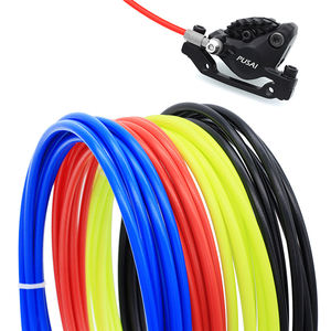 IRONDOENKY Juego de Cables de Freno de Disco de Nylon de 5mm para BMX y MTB con Pastillas, Carcasa de <span class=keywords><strong>Cable</strong></span> de Freno Hidráulico para <span class=keywords><strong>Bicicleta</strong></span> de Montaña - Product Image 2