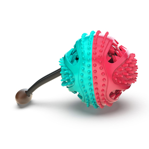 Interaktif köpek oyuncağı oyuncaklar TPR malzemesi dayanıklı çiğnemek oyuncak topu sürdürülebilir özellikleri doğrudan Pet ürünleri tedarikçilerinden - Product Image 5