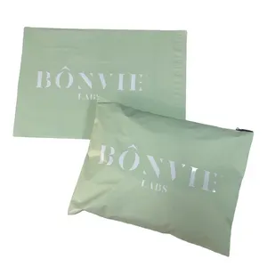 Impresión de logotipo personalizado, bolsas ecológicas biodegradables de poliéster, envío exprés, alta cantidad