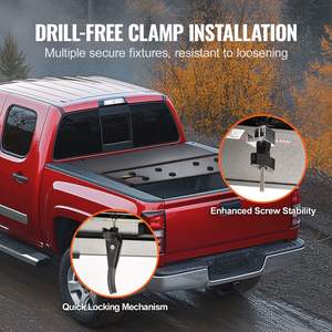 DB venta al por mayor tri-fold Tonneau cubierta camión cama accesorio Compatible 2019-2024 Chevy Silverado GMC para Sierra 1500 no apto 19-24 - Product Image 5
