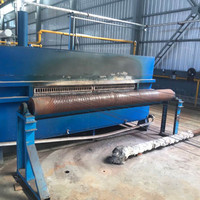 Treillis métallique en fer galvanisé de haute qualité faisant la machine à chaud équipement de galvanisation au zinc ligne de production usine de zingage