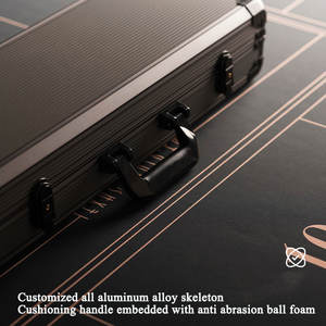EVA Aluminum <strong>Storage</strong> Tool <strong>Box</strong> Hardcase Custom Portable Gun Case Long Carrying Case Nylon Foam Black <strong>Briefcase</strong> - Product Image 6