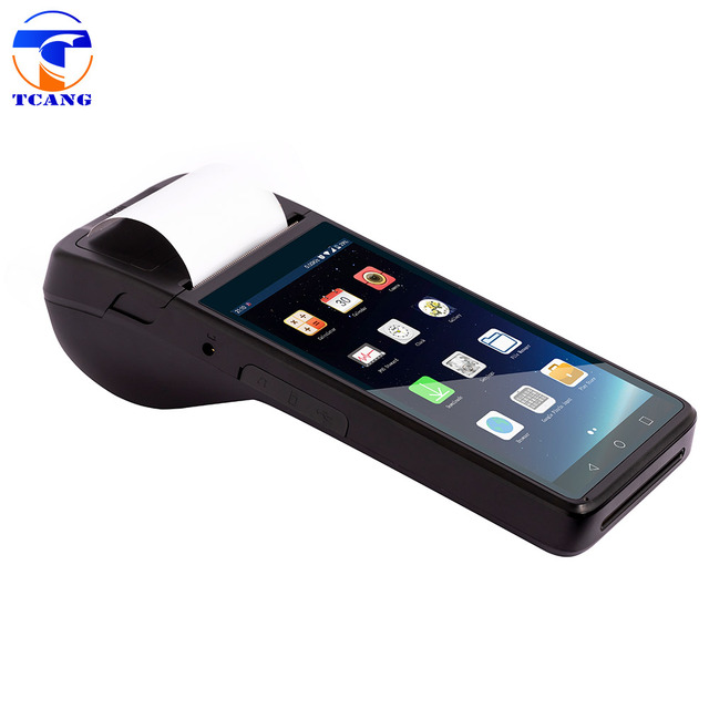 Android Octa-Core Mobile Handheld Touch Screen POS Terminal Lottery Point of Sale Pos Hardware With Printer