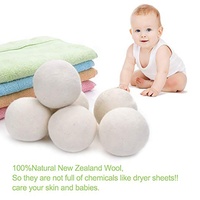 Nouvelles boules de séchage en laine 100 % naturelle bio, tendance 2023, marque privée USA, pour machine à laver