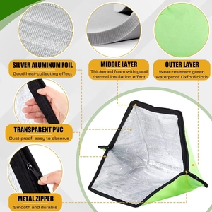 <span class=keywords><strong>Four</strong></span> <span class=keywords><strong>solaire</strong></span> portable et pliable & Cuisinière <span class=keywords><strong>solaire</strong></span> |   Mini réchaud de camping avec chauffage <span class=keywords><strong>solaire</strong></span> |   Ustensiles de cuisine d'extérieur pour réchauffer les aliments - Product Image 5