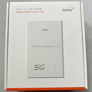 FiberHome 5G Outdoor CPE LG6121D พอร์ตอีเธอร์เน็ต 2.5G ระดับ IP67 เราเตอร์แบบใช้สาย POE รองรับ 5G 4G LTE ซิมการ์ด โมเด็ม พร้อมเสาอากาศกำลังขยายสูง ไม่มี WIFI - Product Image 5