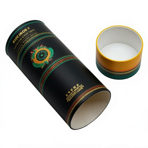 Wholesale Custom Printed Newly Designed Gift Package <b>Box</b> Eco <b>Round</b> Paper Tube Recycled Cylinder Cardboard Paper Gift Tube <b>Box</b> - Product Image 4