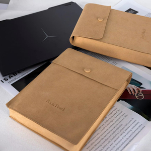 Factory Wholesale Customized Printed Thick Big Size <b>Gift</b> Packaging Book Bag Note Book Packaging Bag With Button - Product Image 4