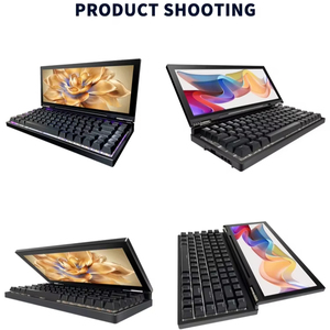 Teclado para juegos de 84 teclas RGB mecánico con <span class=keywords><strong>Monitor</strong></span> portátil de pantalla táctil <span class=keywords><strong>LCD</strong></span> IPS de 12,3 "1920*720 60Hz HDR compatible con USB tipo C - Product Image 2