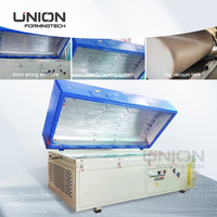 Presse à membrane sous vide automatique en PVC pour le laminage de placages de bois massif et la fabrication de panneaux muraux