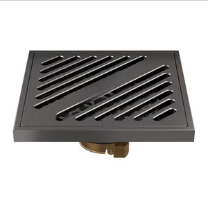OEM Stainless Steel Anti-Odor Thickened Matte Surface New Chinese Style Dual-use Floor Drain for Bathroom - Product Image 1