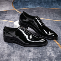 Nouvelles Chaussures en Cuir Italiennes Faites à la Main 2026 Grande Taille Chaussures Habillées d'Affaires Chaussures Décontractées pour Hommes Chaussures de Mariage à Lacets