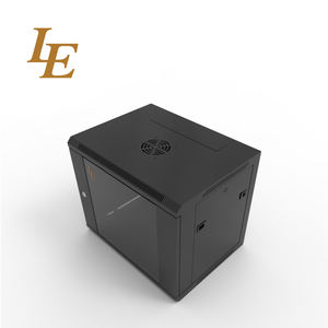 Gabinetes de Pared de Acero Laminado en Frío de 19 Pulgadas con Puerta Frontal de Vidrio Templado, 6U 9U, 600 mm de Ancho, 450 mm/600 mm de Profundidad, en Stock - Product Image 6