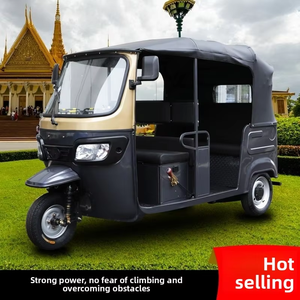 Dudu Electric Tricycle 3 Wheel Electric Tuk Tuk Open Body High-Payload Customizable 4-17 Seats 90km Range <strong>for</strong> Passenger - Product Image 4