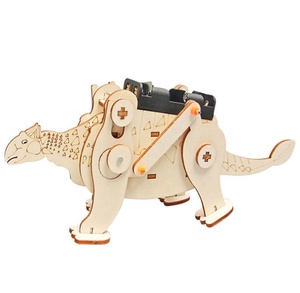Jouets pour enfants Kits d'assemblage de jeux en bois <span class=keywords><strong>Dinosaures</strong></span> 3D Puzzle Set Jouets éducatifs - Product Image 6