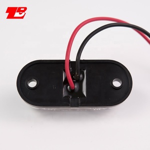 Mạ crôm bezel <span class=keywords><strong>Side</strong></span> <span class=keywords><strong>Marker</strong></span> đèn 2.5 "e-mark đã được phê duyệt giải phóng mặt bằng ánh sáng cho RV xe tải Trailer xe tải van thuyền - Product Image 5