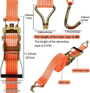Сверхмощный ремень с логотипом, 50 мм - Product Image 2