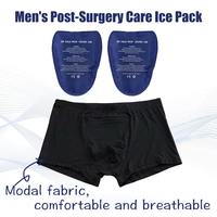 Sous-vêtements post-opératoires avec gel et pack de glace pour vasectomie, préservation du sperme, prévention de la surchauffe testiculaire, non toxique, soulagement de la douleur