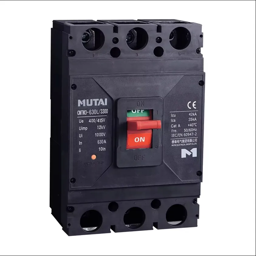 Factory 16 100 630 800 AMP 3 Pole 3P 630a MCCB Price List Electric Moulded Case Circuit Breakers