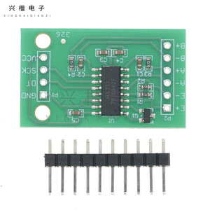 โมดูล Hx711 24 บิต ADC อินเทอร์เฟซเซ็นเซอร์โหลดเซลล์สำหรับเครื่องชั่งน้ำหนักความแม่นยำสูง - Product Image 4