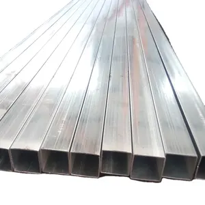 High Quality Structure build Q235 Q345 Q195 Carbon Steel gi Galvanized Square Rectangular Steel Pipe Galvanized Pipe Suppliers