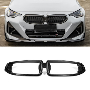 Griglia Anteriore in Carbonio a Secco per <span class=keywords><strong>BMW</strong></span> Serie 2 <span class=keywords><strong>Coupé</strong></span> G42 M230i M235i M240i 2021+ Accessori Stile MP - Product Image 1