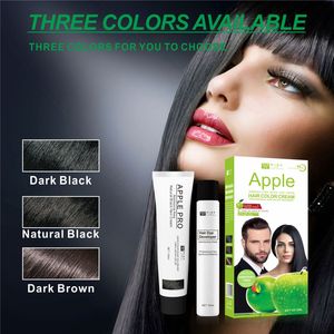 Tinta Professionale per Capelli Nera Senza Ammoniaca 60ml*2 con Estratti Vegetali per Colorazione Rapida <span class=keywords><strong>e</strong></span> Resistente all'Usura, Ideale per Uso Professionale - Product Image 3