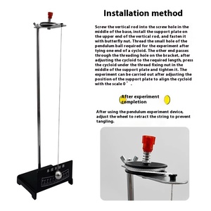 Đơn giản con lắc Tester trình diễn thiết bị cho cao cấp Trung học vật lý giảng dạy cụ cơ khí rung động đơn giản - Product Image 5