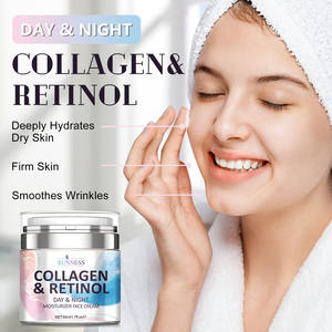Naturals <span class=keywords><strong>Retinol</strong></span> kollajen proteini Anti Aging kırışıklıkları azaltmak ince çizgiler düzensiz cilt tonu cilt bakımı kadınlar kollajen <span class=keywords><strong>Retinol</strong></span> krem - Product Image 2