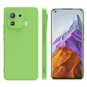 Suave TPU de la Cámara de silicona caja del teléfono de protección para Redmi Nota 10 10pro esmerilado TPU para xiaomi11 Pro en blanco mate cubierta móvil - Product Image 2