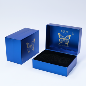Emballage de flacon de parfum de luxe de 100 ml avec logo personnalisé, boîtes en carton rigide magnétique avec insert en mousse EVA - Product Image 2