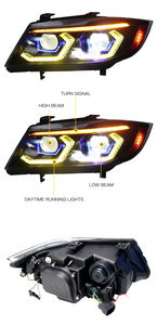 MJ pour <span class=keywords><strong>BMW</strong></span> 3 Series 325i 320i 335i <span class=keywords><strong>E90</strong></span> Pre <span class=keywords><strong>Lci</strong></span> Phares Lentille 2005 2012 Auto Parts <span class=keywords><strong>E90</strong></span> Upgrade Front Lights Phares - Product Image 3
