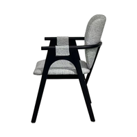 Chaise de salle à manger en bois de chêne massif, faite à la main, écologique et moderne, pour la maison, le bureau, l'hôtel