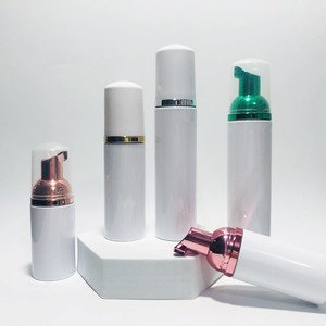 Luxuriöse Kunststoff-Schaumflasche 30ml-200ml PET+PP Kosmetik-Shampoo Flüssigseifenspender Gesichtscreme Individuelle Farbe - Product Image 5