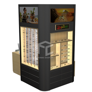 Kính Bán Lẻ Thương Mại Hiện Đại Kiosk Kính Hiển Thị Kiosk Kính Mắt - Product Image 3