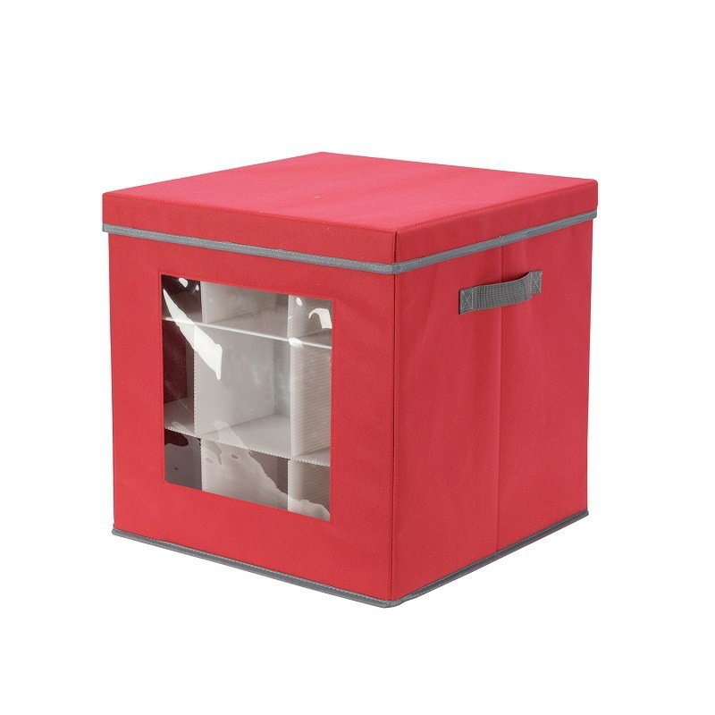 Christmas Decoration Storage Box 27 Plaid