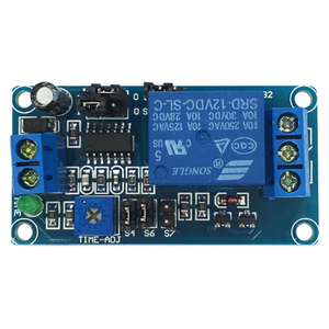 <span class=keywords><strong>DC</strong></span> 5V 12V 24V Thời gian trễ Relay mô-đun 10A 220V chậm trễ bật tắt 1S đến <span class=keywords><strong>1</strong></span> giờ - Product Image 3