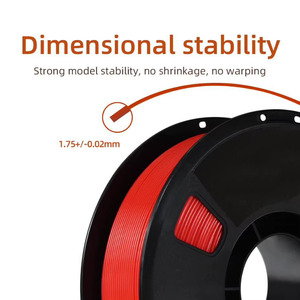 Filament d'imprimante 3D ABS 1,75 mm, bobine de 1 kg, haute résistance, résistant à la chaleur, pour impression 3D FDM, directement de l'usine - Product Image 3