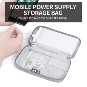 Wholesale Multifunctional Portable travel digital cable storage bag lightweighttravel electronic accessories organizer
