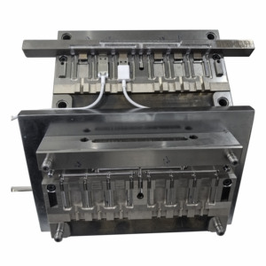 USB Micro Cáp dữ liệu tiêm khuôn DC nhựa Điện USB cắm khuôn mẫu dọc tiêm overmolding khuôn - Product Image 1