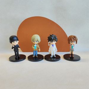 HESPER 7cm Detective <span class=keywords><strong>Conan</strong></span> Kudou Shinichi Mouri Ran Haibara Ai Kiddo Furuya Rei Mini Figurines PVC Anime Jouets - Product Image 4