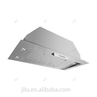 Campana extractora eléctrica de acero inoxidable con motores gemelos de flujo de aire profesional de 1600CFM certificada ETL para uso doméstico