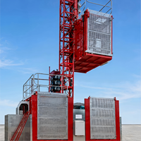 Monte-charge de chantier en promotion – Élévateur de levage robuste pour matériaux de construction