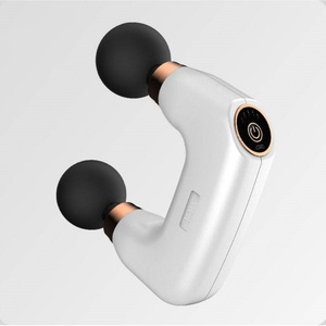 Portable Body Vibration Muscle Relaxation Deep Muscle Tissue Cordless Mini Double Headed <b>Gun</b> - Product Image 1